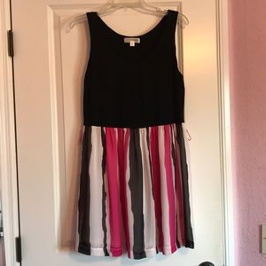 Forever 21 / Faith 21 Multi Striped Dress